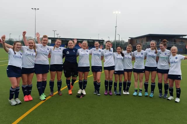 Fylde Hockey Club Ladies' second team had a fine win to celebrate