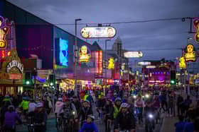 Ride The Lights. Picture by VisitBlackpool