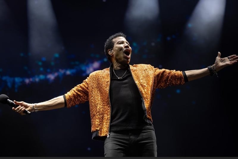 Lionel Richie thrilled the Lytham Festival crowds on Saturday night with a classy performance