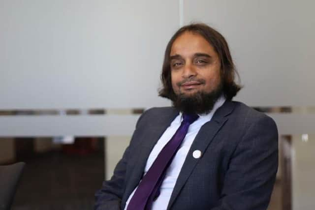 Blackpool's director of public health Dr Arif Rajpura