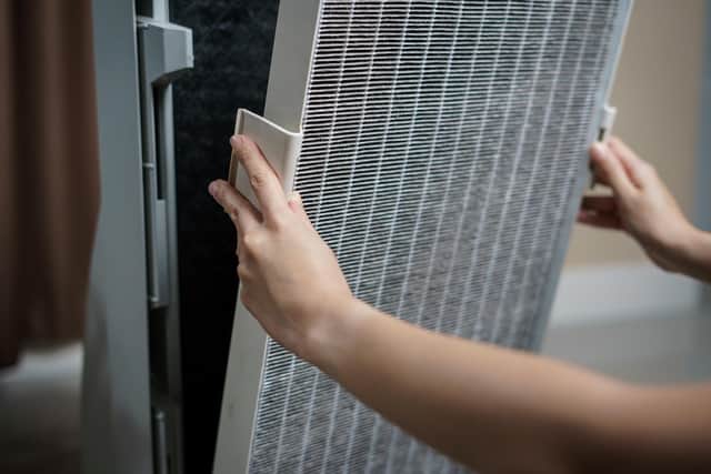 Air cleaning units can capture bugs and reduce the risk of infection