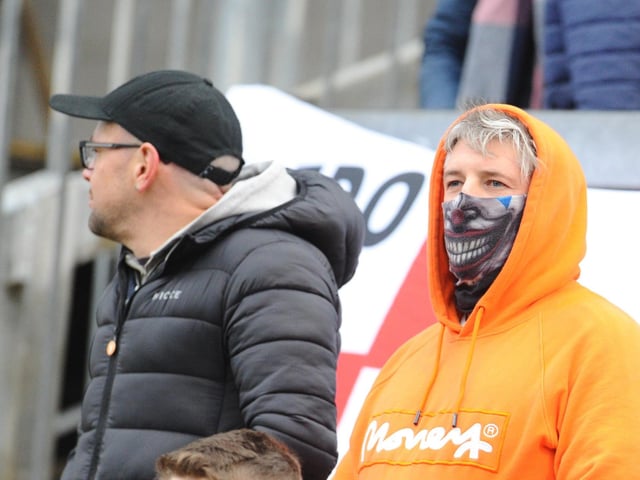 Seasiders supporters at the Memorial Stadium.