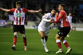 AFC Fylde lost against Altrincham at Mill Farm on Saturday Picture: Steve McLellan