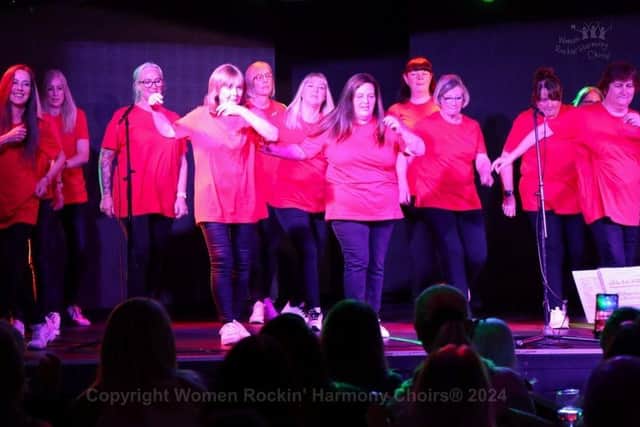 Women Rockin' Harmony Choirs® performed at Layton Institute last Summer.