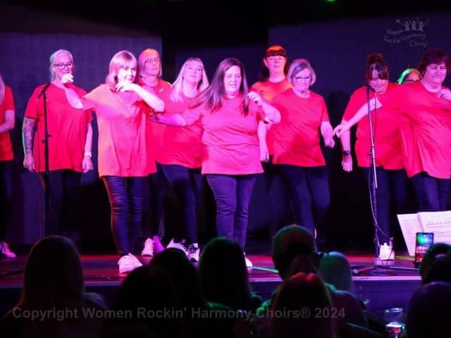 Women Rockin' Harmony Choirs® performed at Layton Institute last Summer.