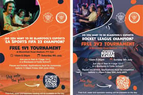 Blackpool FC Community Trust is staging two esport competitions