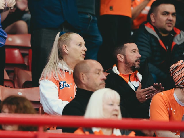 Seasiders supporters made the midweek trip to Oakwell.