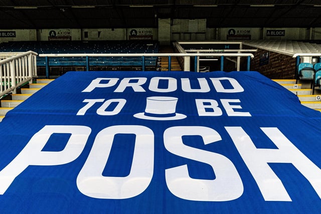 Peterborough are currently fourth in the table.