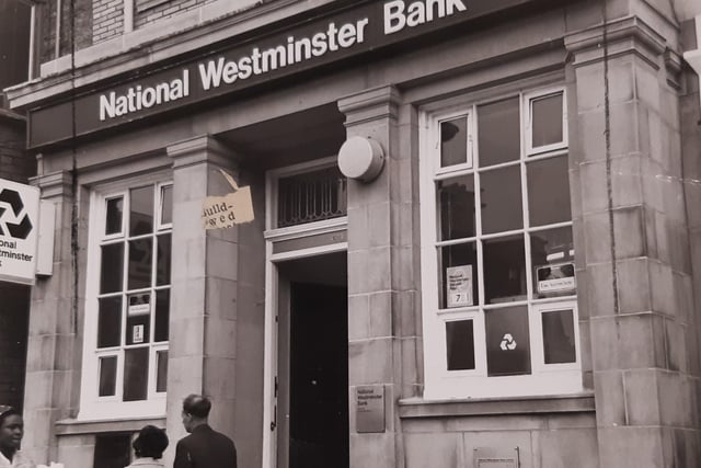 The Nat West branch on Central Drive, 1975