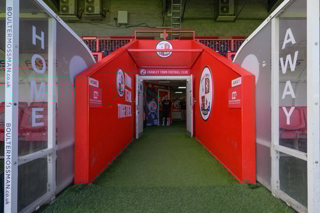Crawley Town overcame Blackpool with a 2-1 win on Saturday.