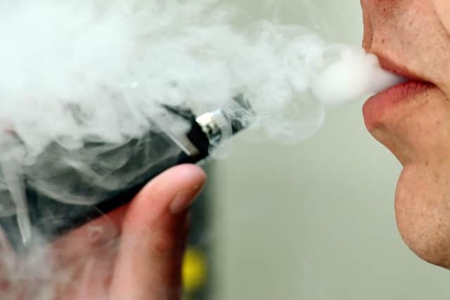 Illegal vapes have been found on sale