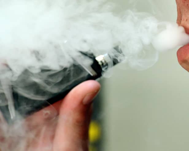 Illegal vapes have been discovered for sale