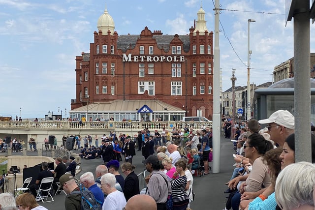 Armed Forces service and parade at Blackpool War Memorial and Cenotaph on Sunday, June 25.