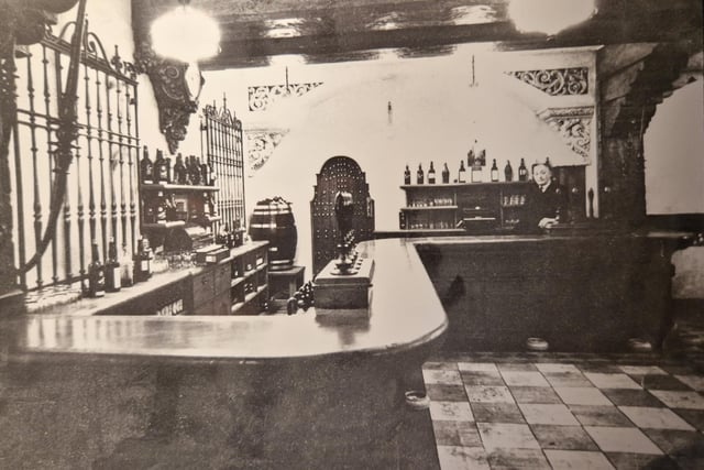 Inside the Little Vic, way back in the day
