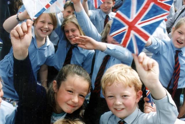 Crowds turned out to greet princess Diana when she visited the resort in July 1991