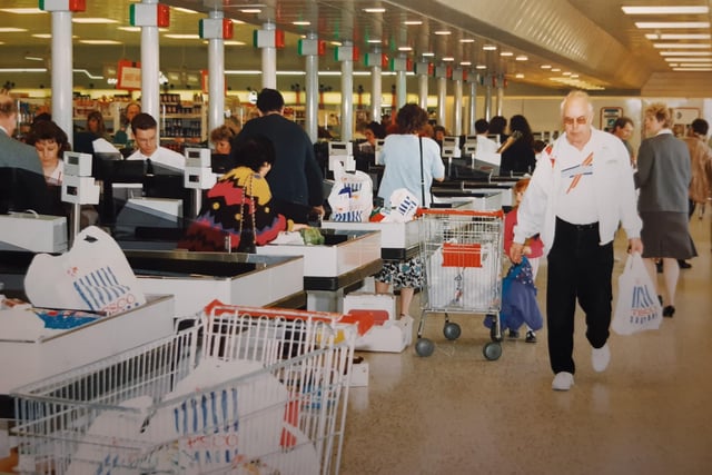 Its not until we look back that we realise how much things have moved on. This was in 1993, the tills look so dated