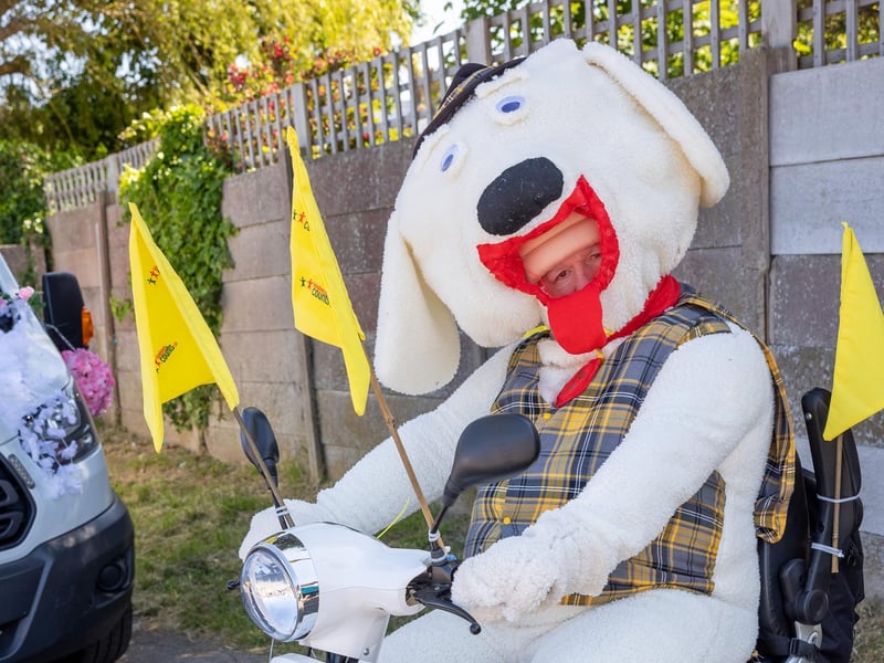 Fun costumes during Poulton Gala 2023