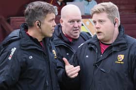 Fylde RFC's coaching staff saw their side pick up victory on Saturday Picture: Chris Farrow/Fylde RFC