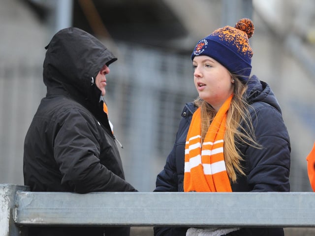 Seasiders supporters at the Memorial Stadium.