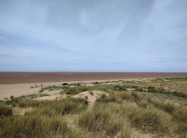 St Annes' North Beach, where the water discharge scare occurred