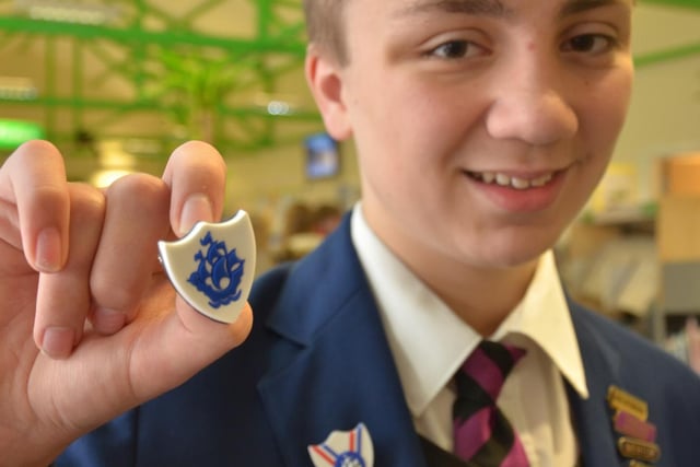 Back in 2013, 14 year old Jack Dinsley, who atended Carr Hill High School in Kirkham, had  earned the blue, green, purple, silver and sports Blue Peter badges, having watched the programme since he was just eight years old.