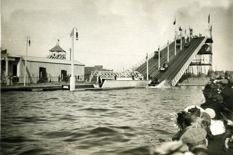 Such an old picture but this was The Water Shute in the early 1900s