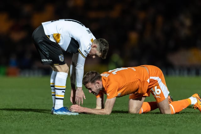 The Seasiders were defeated 3-0 by Port Vale in their final outing of 2023.