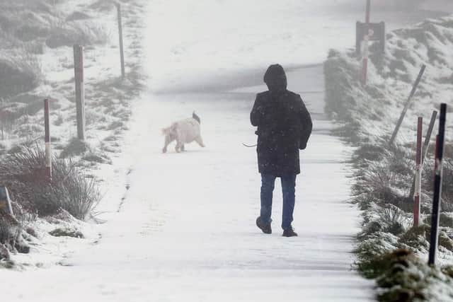 Snow could be on the way this afternoon.