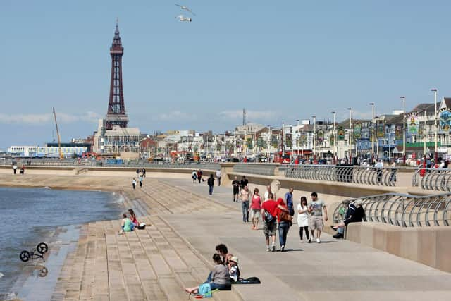 Blackpool's seafront