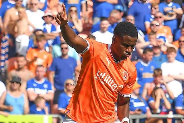 Lubala scored his second goal of pre-season during Saturday's outing against Rangers