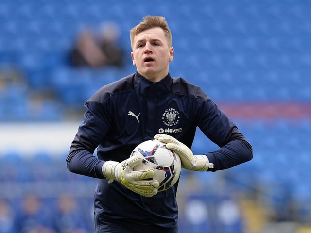 The youngster, who signed pro terms last year, regularly joins in with Blackpool's pre-match warm-ups but has yet to make his senior bow.