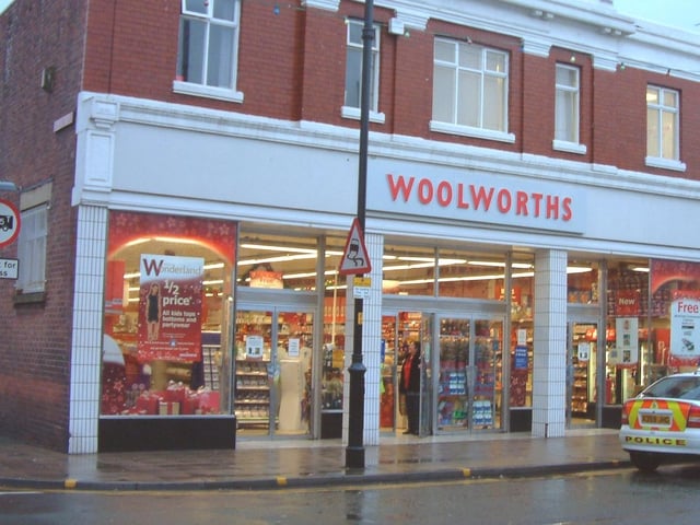 Woolworths... we all loved Woolies in Lord Street