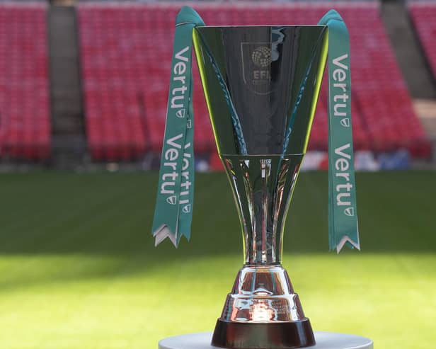 The newly-rebranded Vertu Trophy Picture: EFL