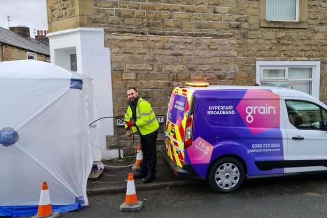 Grain Connect is to install full fibre broadband in Blackpool