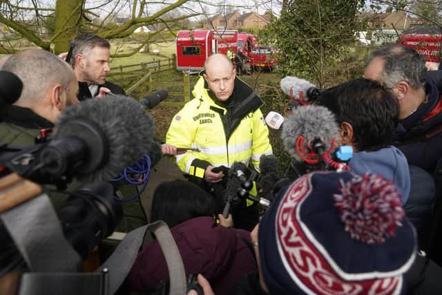 Mr Faulding, a private search expert, has said if his team cannot locate Ms Bulley in the river then she is not there (Credit: Danny Lawson/PA Wire)
