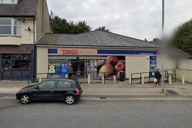 The incident happened at around 6.30pm on Wednesday (April 13) close to the Tesco Express in Heysham Road, Heysham