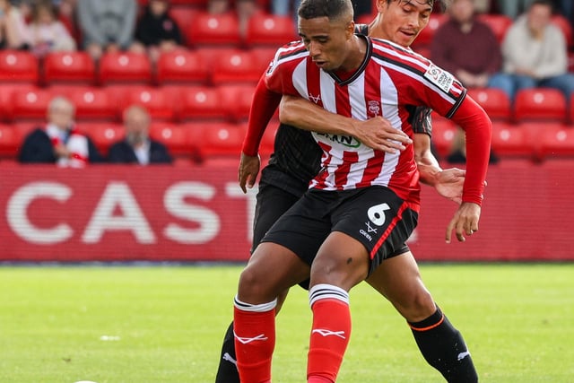 Kenny Dougall was one of the players subbed off at half time in the game against Lincoln at the weekend.