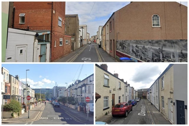Some of Blackpool's cheapest streets