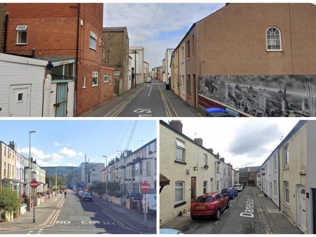 Some of Blackpool's cheapest streets