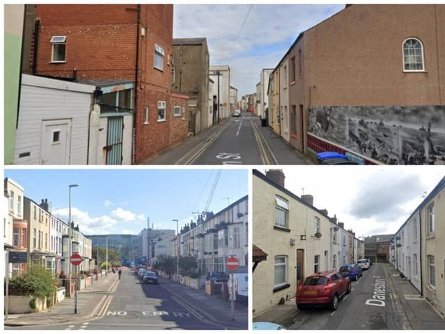 Some of Blackpool's cheapest streets