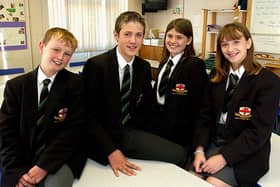 St George's C of E High School, Daniel Shorrocks, Simon Wilkinson, Hayley Gouhar and Natalie Burgoyne