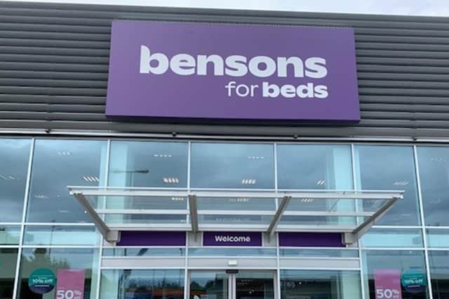 Bensons for Beds is opening a new outlet in Fleetwood this week.