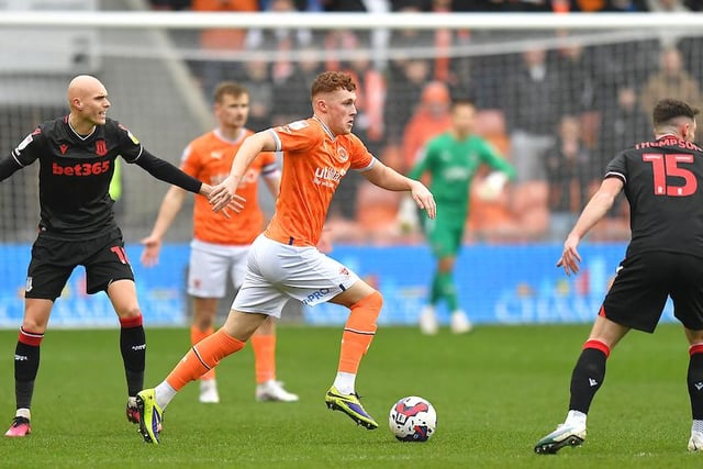 Carey gives Blackpool a goal threat from midfield and causes problems with his driving runs.