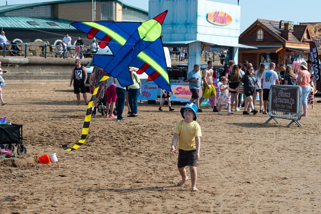 The celebrations kicked off on September 8, with the flying of all kinds of kites large and small on either side of the St Annes Pier.