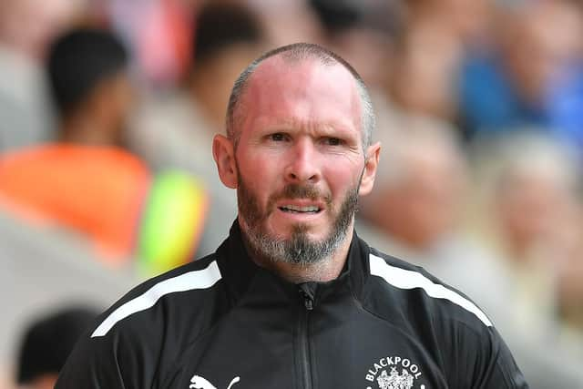 Blackpool boss Michael Appleton