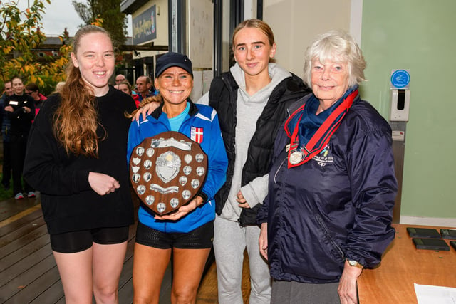 The womens team first place winners at the annual Green Drive Five in Lytham. Photo: Kelvin Stuttard