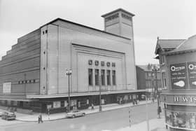The Odeon Cinema in Dickson Road pictured on the occasion of it's 21st birthday in 1960