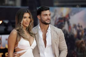 Ekin-Su Culculoglu and Davide Sanclimenti have sparked speculation they are back on after they were pictured leaving the ITV Summer Party in London (Photo by John Phillips/Getty Images for Paramount Pictures)