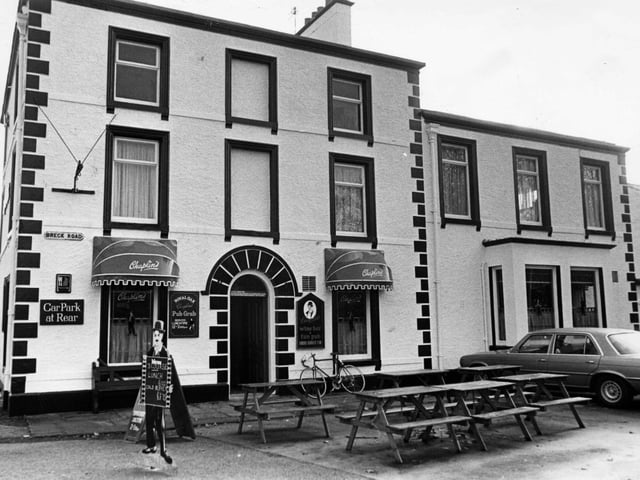 Chaplins Poulton - previously and in its later days The Royal Oak. This was November 1984
