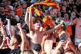 Seasiders supporters enjoying home wins at Bloomfield Road throughout the 2023/24 campaign.